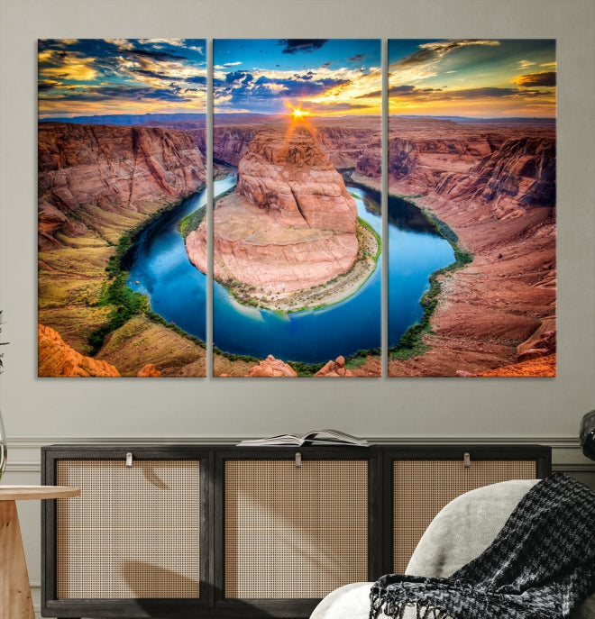 Grand Canyon Landscape Picture on Canvas Giclee Extra Large Wall Art Print