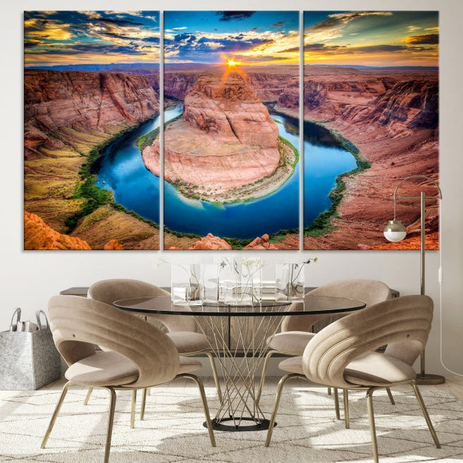 Grand Canyon Landscape Picture on Canvas Giclee Extra Large Wall Art Print