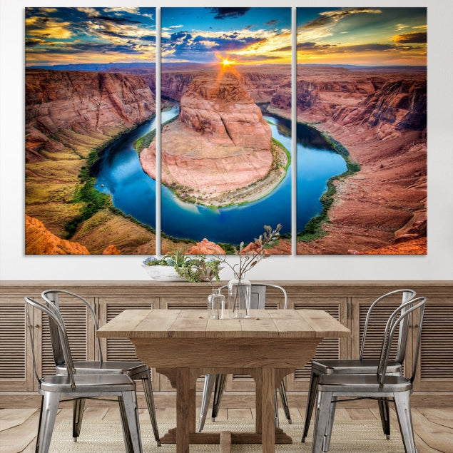 Grand Canyon Landscape Picture on Canvas Giclee Extra Large Wall Art Print