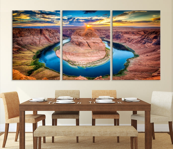 Grand Canyon Landscape Picture on Canvas Giclee Extra Large Wall Art Print