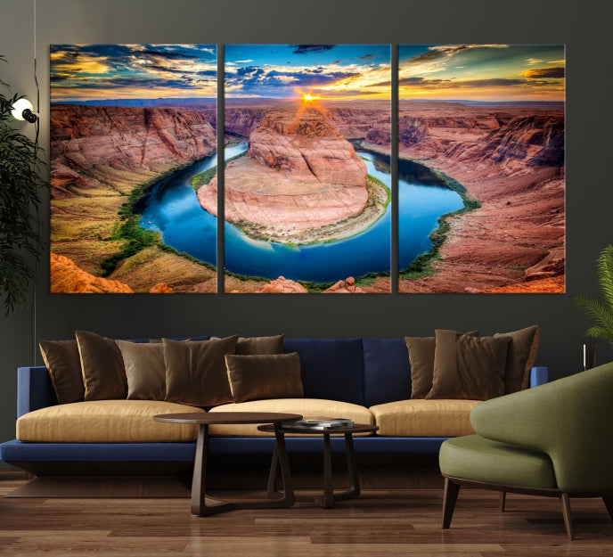 Grand Canyon Landscape Picture on Canvas Giclee Extra Large Wall Art Print