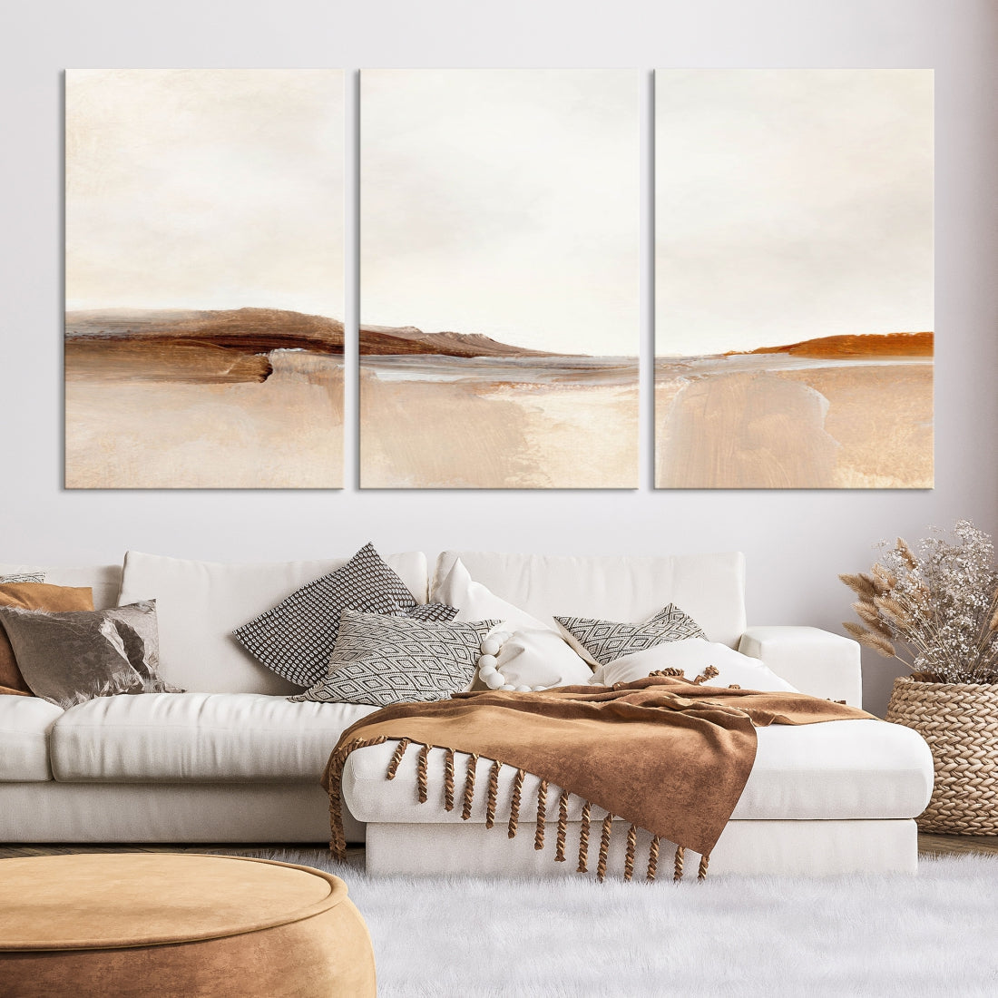 Minimalist Style to Your Decoration with Our Abstract Artwork Wall Art Canvas Print