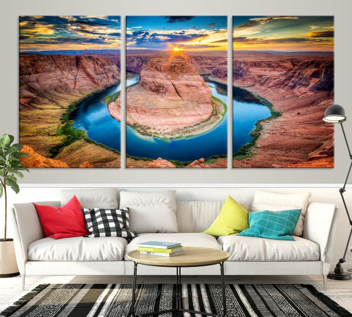 Grand Canyon Landscape Picture on Canvas Giclee Extra Large Wall Art Print