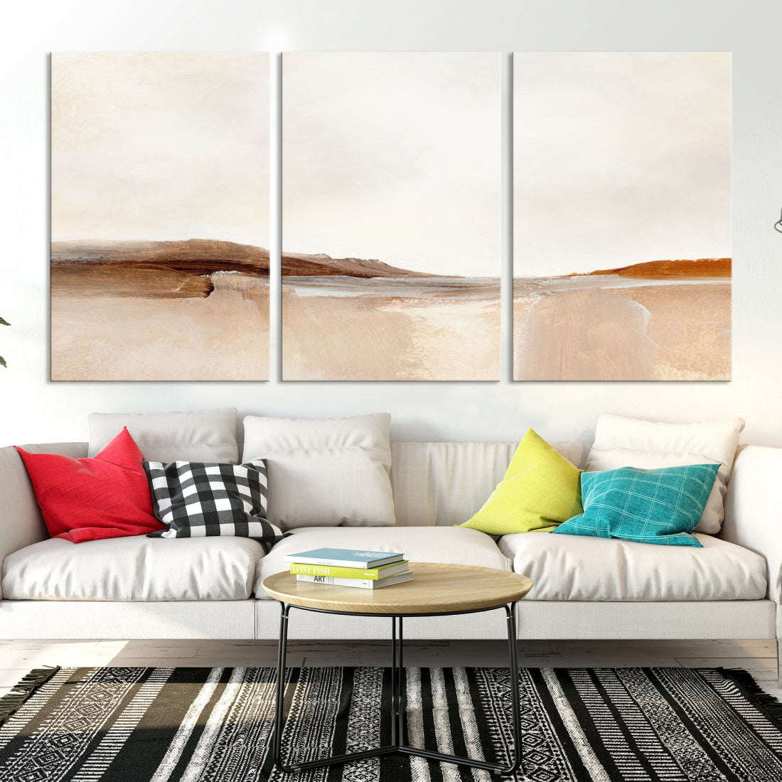 Minimalist Style to Your Decoration with Our Abstract Artwork Wall Art Canvas Print