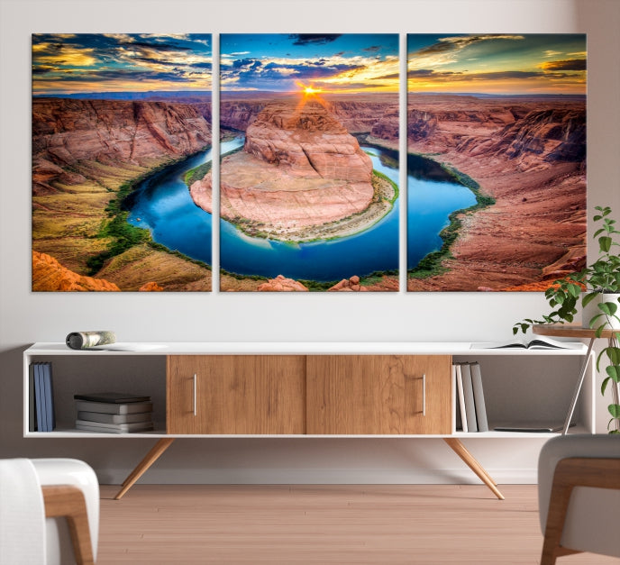 Grand Canyon Landscape Picture on Canvas Giclee Extra Large Wall Art Print